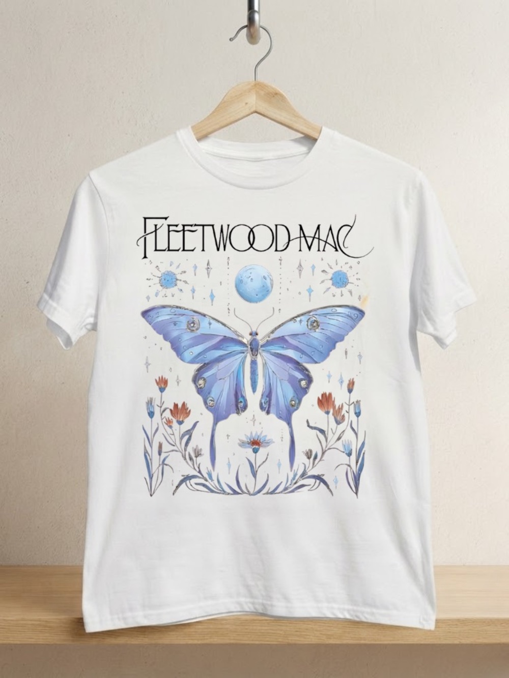 Fleetwood Mac Graphic Butterfly Tee | Iconic Band | Band Love